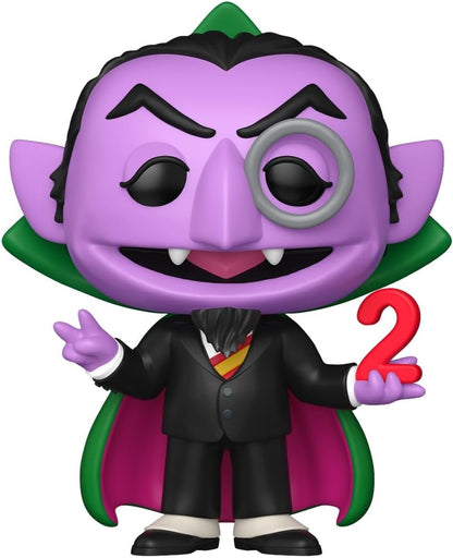 Funko Pop! TV: Sesame Street – the Count - Collectable Vinyl Figure - Gift Idea - Official Merchandise - Toys for Kids & Adults - Cartoon Fans - Model Figure for Collectors and Display