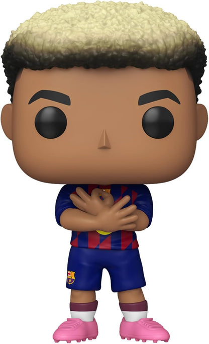 Funko Pop! Football: Barcelona - Lamine Yamal - Barcelona FC - Collectable Vinyl Figure - Gift Idea - Official Merchandise - Toys for Kids & Adults - Sports Fans - Model Figure for Collectors