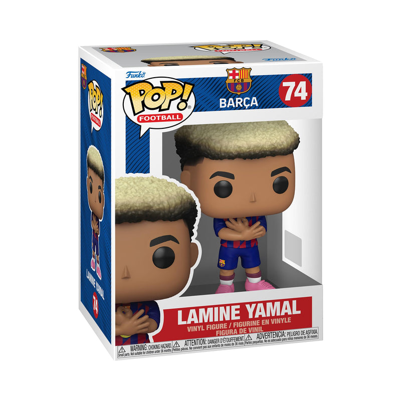 FUNKO Pop! Football: Barcelona - Lamine Yamal - Barcelona FC - vinylfiguur om te verzamelen - cadeau-idee - officiële merchandise - speelgoed voor kinderen en volwassenen - sportfans