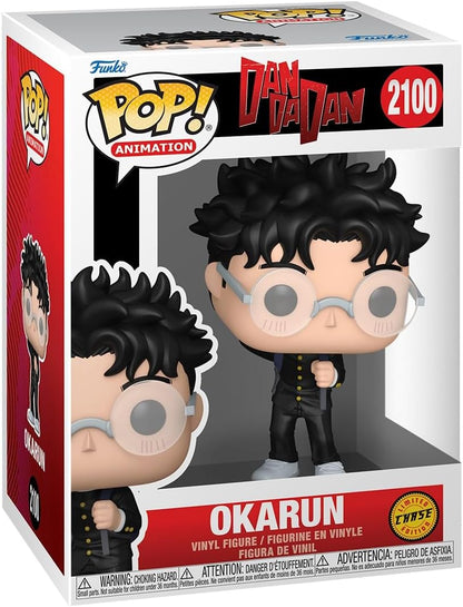 Funko POP! Animation: Dandadan - Okarun - 1 in 6 Chance of Receiving The Rare Chase Variant - Styles May Vary - Sammelbare Vinylfigur - Geschenkidee - Offizielles Merchandise