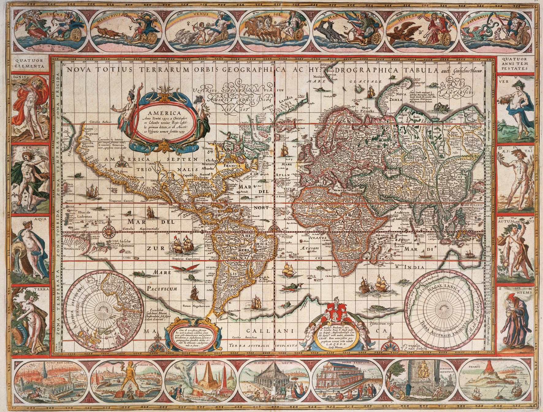 Ravensburger Map of the World from 1650, 2000 Piece Jigsaw Puzzle for Adults & for Kids Age 12 and Up