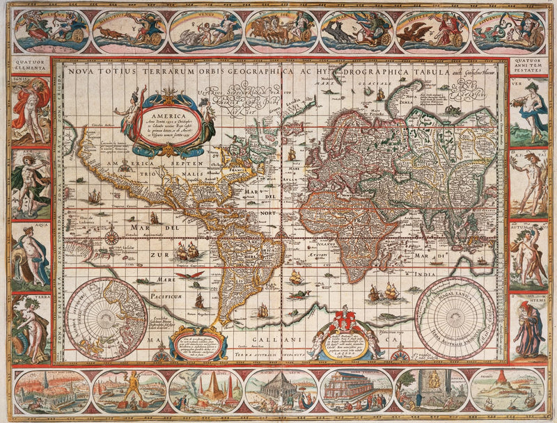 Ravensburger Map of the World from 1650, 2000 Piece Jigsaw Puzzle for Adults & for Kids Age 12 and Up