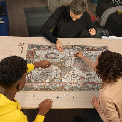 Ravensburger Map of the World from 1650, 2000 Piece Jigsaw Puzzle for Adults & for Kids Age 12 and Up