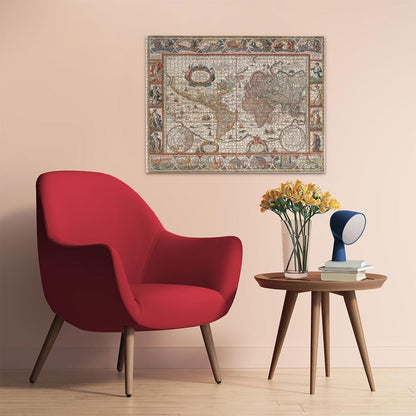 Ravensburger Map of the World from 1650, 2000 Piece Jigsaw Puzzle for Adults & for Kids Age 12 and Up