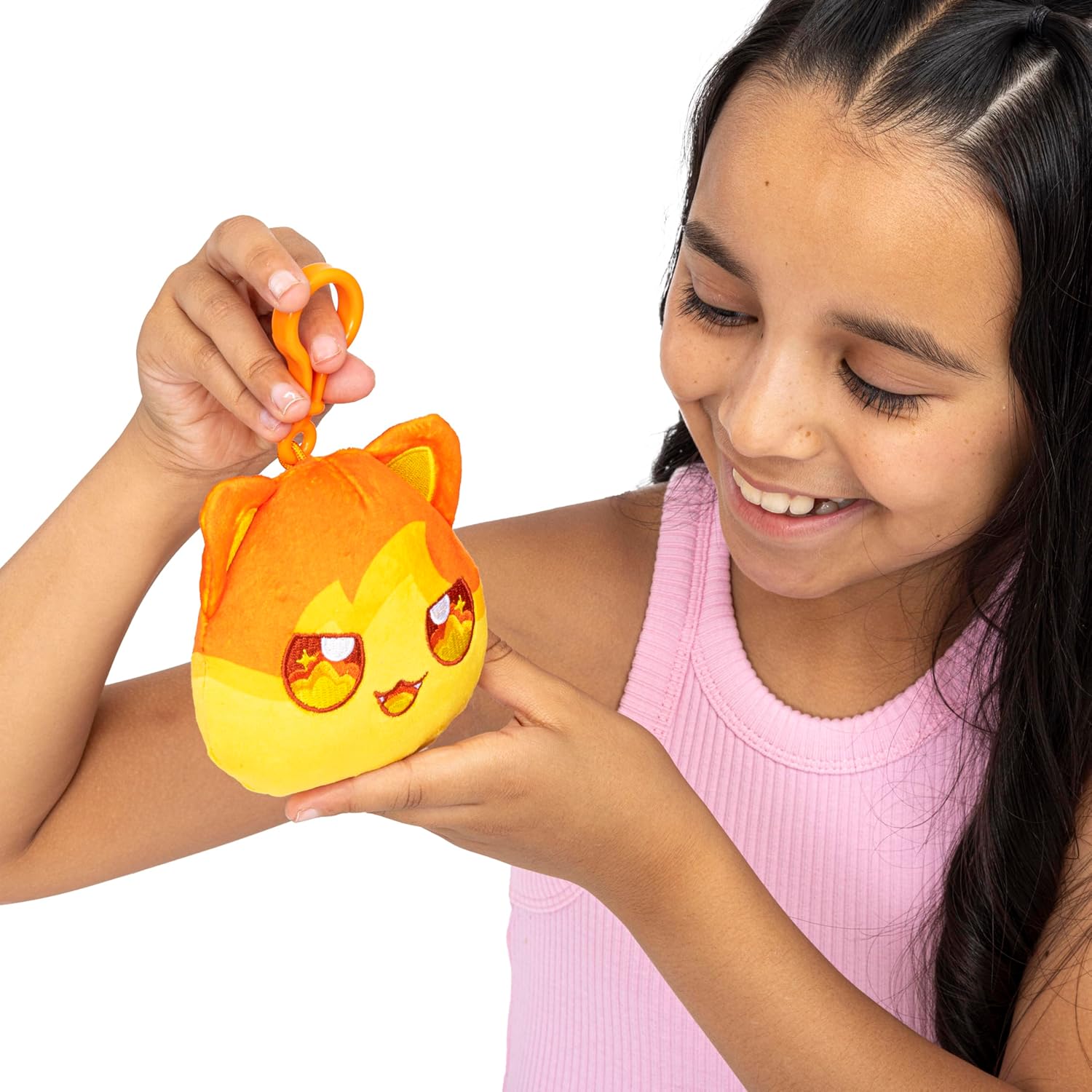 Aphmau 6” MeeMeow Mystery Plush Clip Ons – Elemental, Official Aphmau Merch,Blind Bag,1 of 6 Possible, Styles May Vary