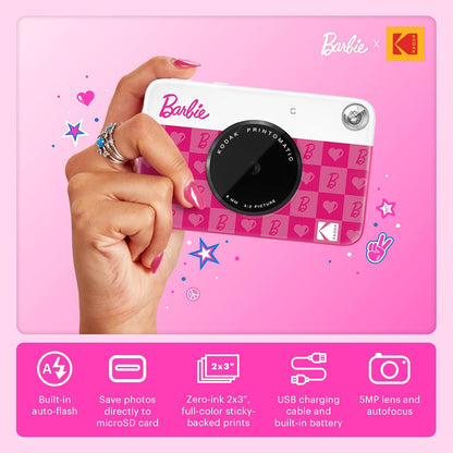 Kodak - Printomatic Barbie Camera