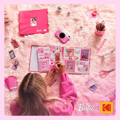 Barbie x Kodak Printomatic Digitale Camera – 5MP Draagbare Barbie Camera Print Kleurige 2x3” Stickers – Handtekeningstijl