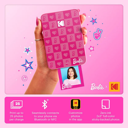 Kodak - Step Printer Slim Barbie Printer