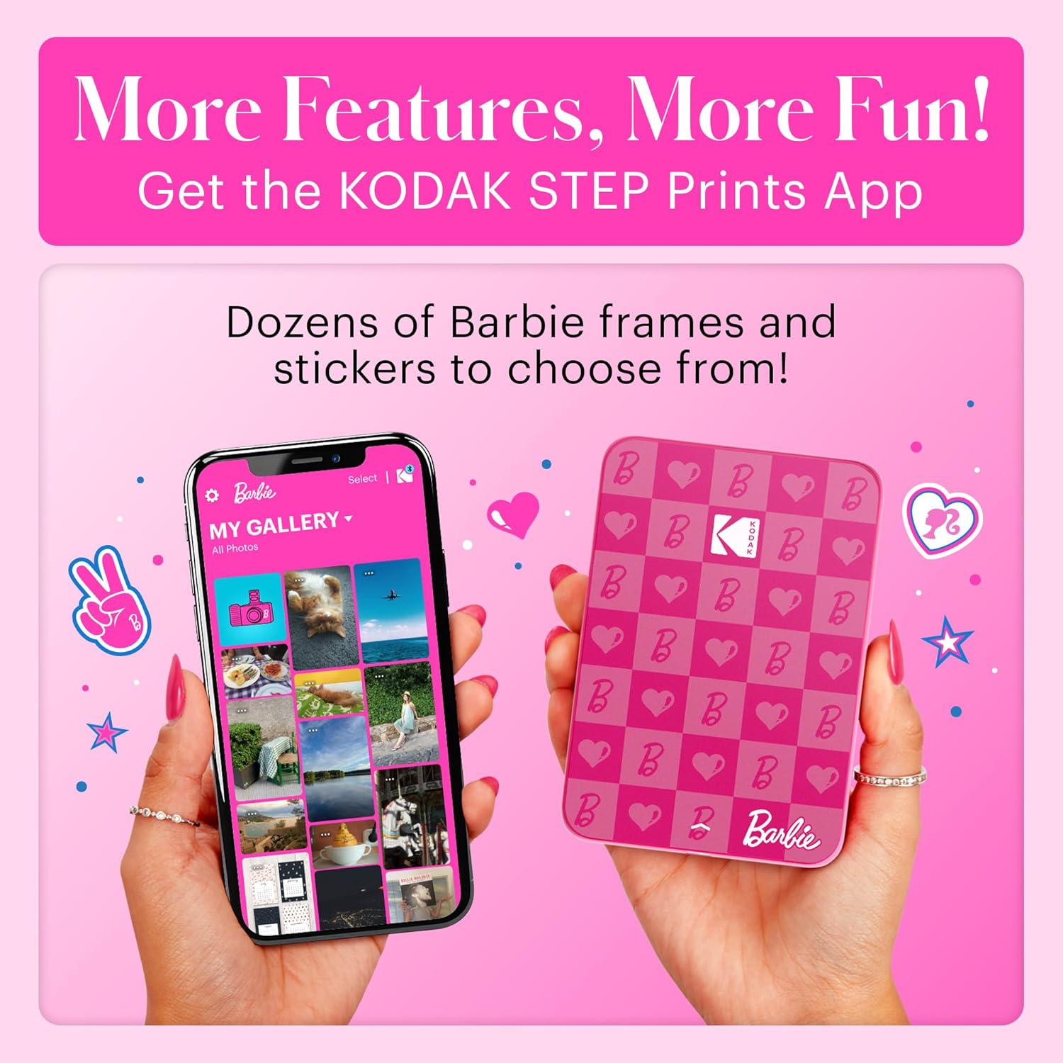 Kodak - Step Printer Slim Barbie Printer