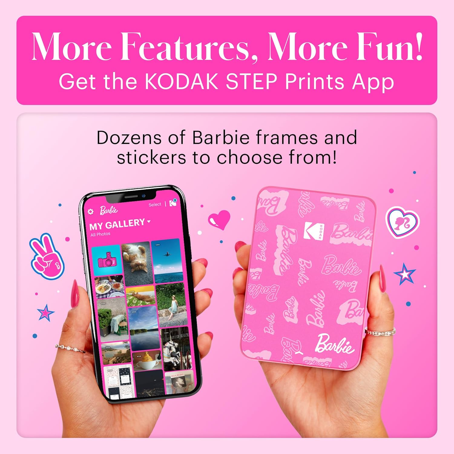 Kodak - Step Printer Slim Barbie Printer