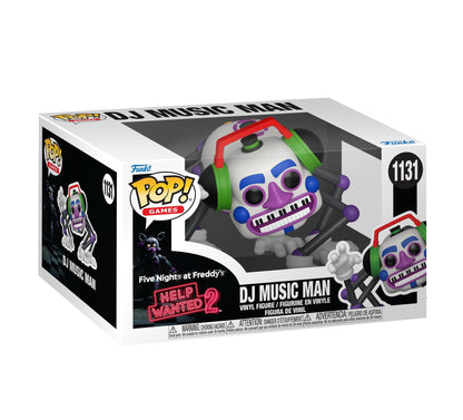 Funko POP! Games: Five Nights at Freddy's: Help Wanted 2- DJ Music Man - Collectable Vinyl Figure - Gift Idea - Official Merchandise - Toys for Kids & Adults