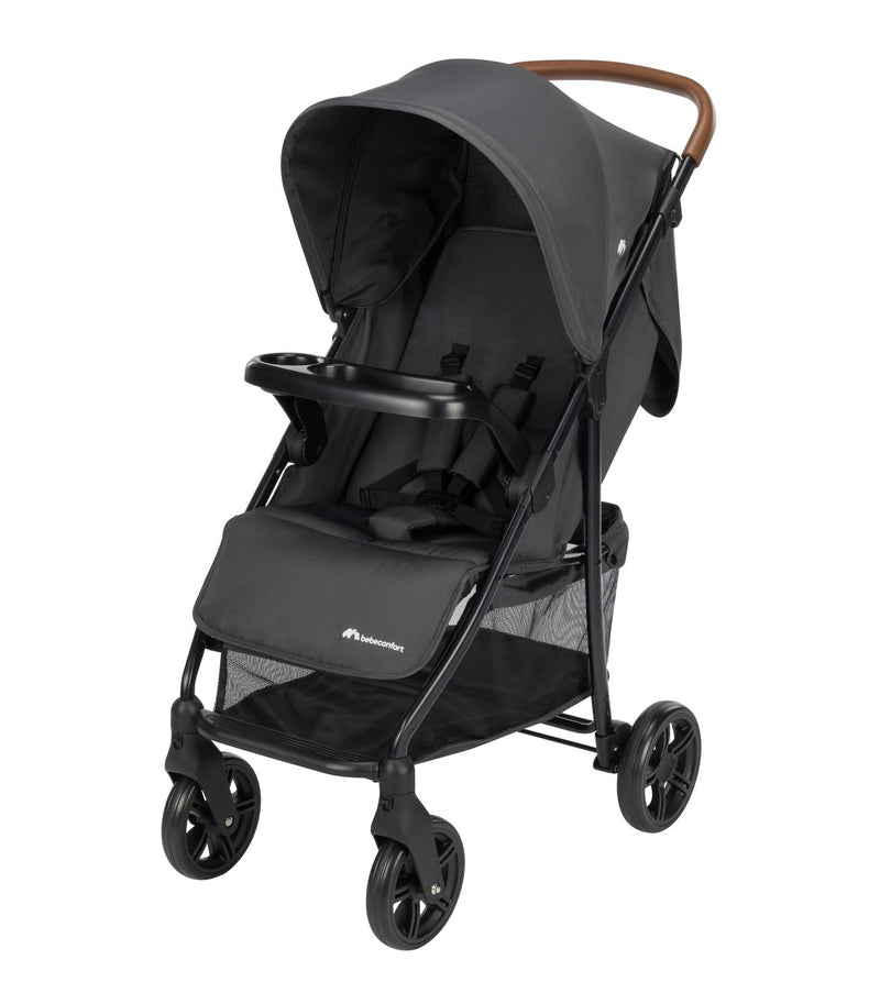 Bebeconfort Misty, Baby kinderwagen, mand met 8 kg draagvermogen, Tafeltje voor veiligheid en spelen, Compact Inklapbaar, Kinderwagen met vlakke ligstand, 0-4 jr., Tot 22 kg