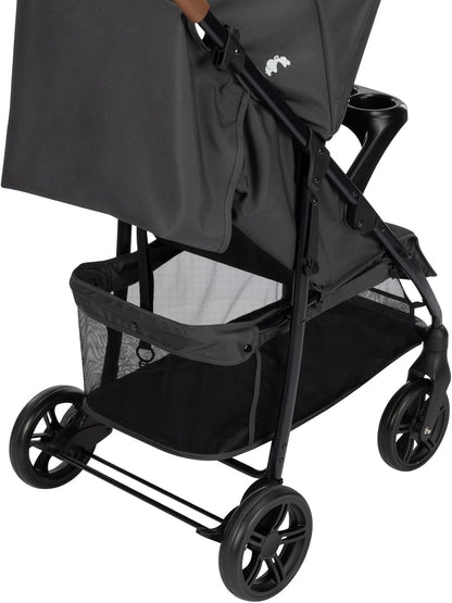 Bebeconfort Misty, Baby kinderwagen, mand met 8 kg draagvermogen, Tafeltje voor veiligheid en spelen, Compact Inklapbaar, Kinderwagen met vlakke ligstand, 0-4 jr., Tot 22 kg