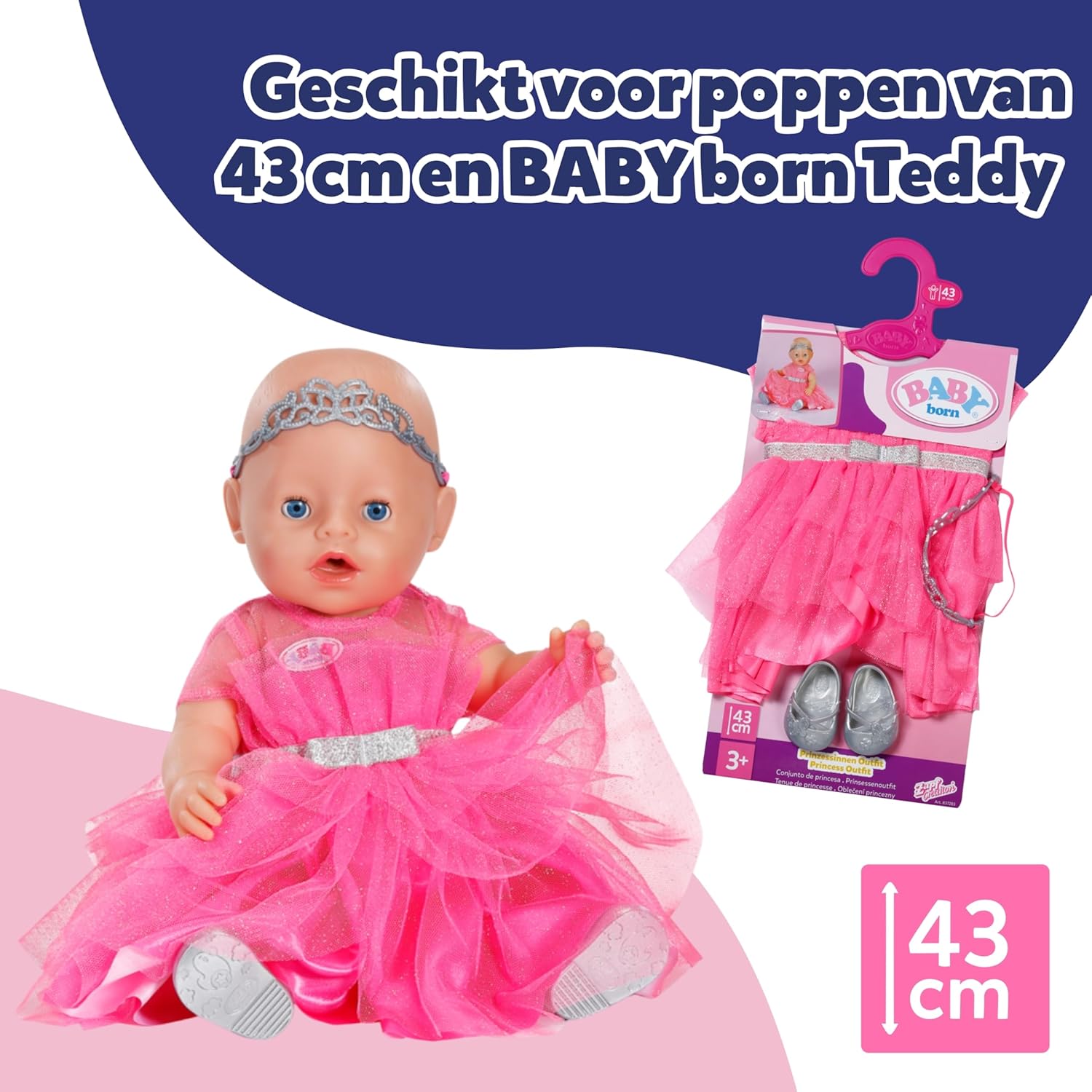 Baby Born - Princess Outfit 43Cm (837283)