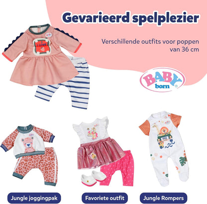 Baby Born - Dress Jungle 36Cm (838129)