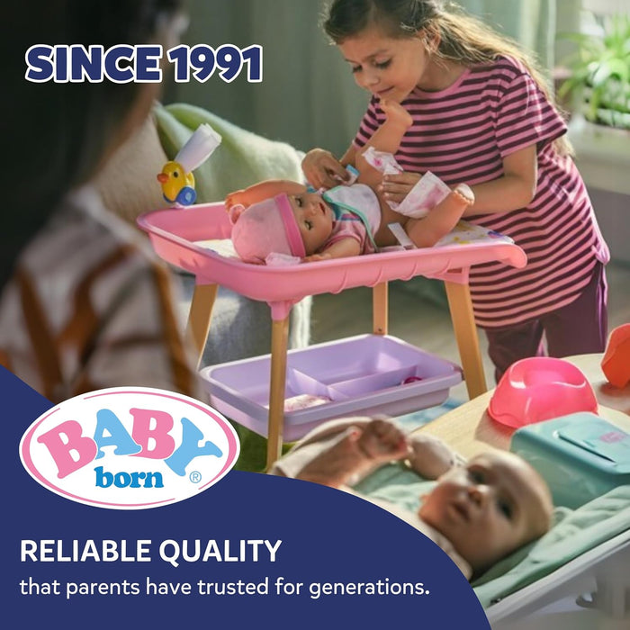 BABY born Nappies 5-Pack, Cute Nappy That Fits Dolls Up to 43cm, 838358 Zapf Creation, Pink