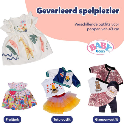 Baby Born - Dress Giraffe 43Cm (871607)