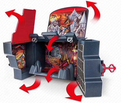 Playmobil Dragons 5420 koffer – ridders en draak draagbaar