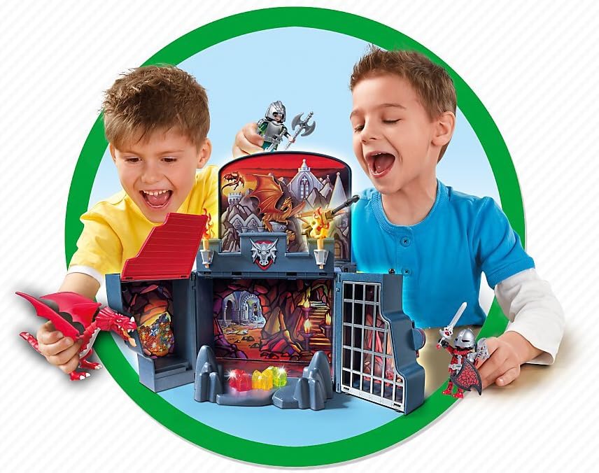 Playmobil Dragons 5420 koffer – ridders en draak draagbaar