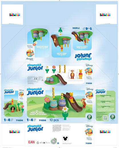 Playmobil - Junior & Disney: Winnie The Pooh`S & Tigger`S Bee Garden (71694)
