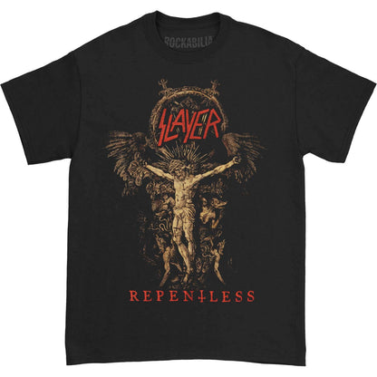 Slayer: Rock Off - Cruciform Skeletal Black (T-Shirt Unisex Tg. 2Xl)