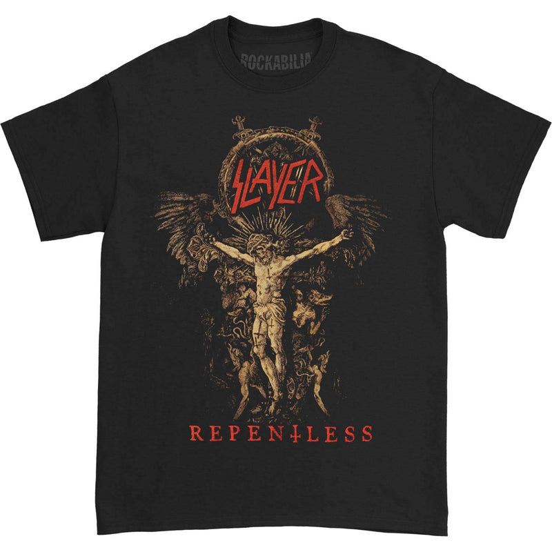 Slayer: Rock Off - Cruciform Skeletal Black (T-Shirt Unisex Tg. 2Xl)