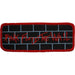 Toppa da uomo con motivo Pink Floyd The Wall Red, Multicolore, taglia unica