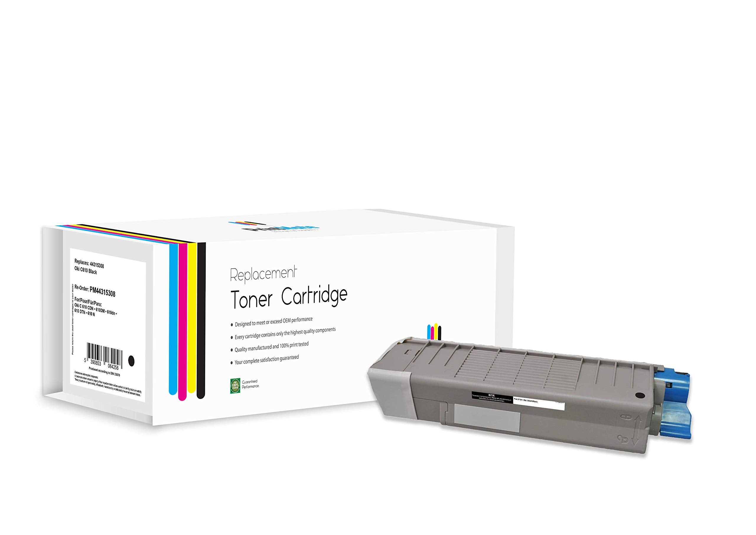 Remanufactured C610 Black Toner