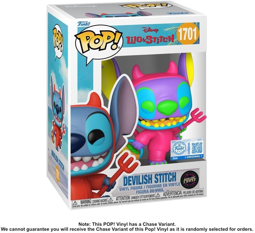 Funko Lilo & Stitch als Devil Pop Figuur