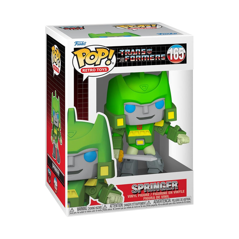 Funko Pop! TV: Transformers - Springer - Transformers Classic - Collectable Vinyl Figure - Gift Idea - Official Merchandise - Toys for Kids & Adults - Cartoon Fans - Model Figure for Collectors