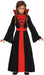 FIESTAS GUIRCA Vampirin Kostüm – Vampir Gräfin Rotes und schwarzes Kleid – Halloween Kinder Kostüm für Mädchen