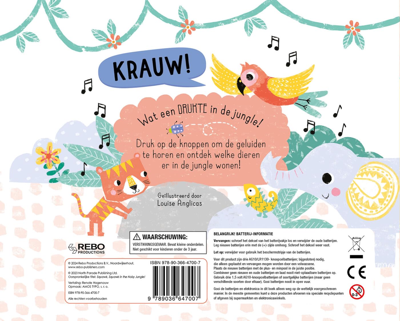 Rebo Publishers - Luister Mee In de Jungle