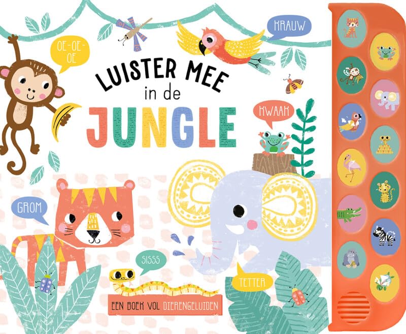 Rebo Publishers - Luister Mee In de Jungle