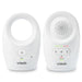 VTech DM1111 Audio Babymonitor, lang bereik tot 460 m, overdrachten in beschermde modus, cystal-clear geluid, oplaadbare batterij, levensduur tot 8 uur, wit
