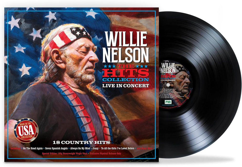 Willie Nelson THE HITS COLLECTION Live in Concert 18 Songs The Greatest Hits (EXCLUSIVE - physical release ONLY )