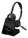 Jabra Engage 75 SE Headset with headband pad, Base, Power supply, 1.5m USB-C to USB-A Cable, Desk phone cable, Quick start guide, Warranty and warning (safety leaflets