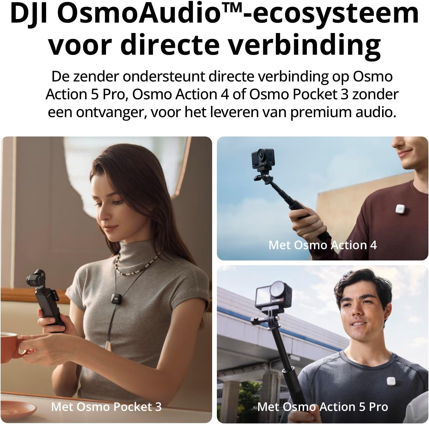 Dji - Mic Mini Transmitter - Arctic White