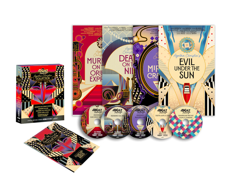 Blu-Ray 4K Uhd Agatha Christie Collection Prestige Edition (5 4K Ultra Hd