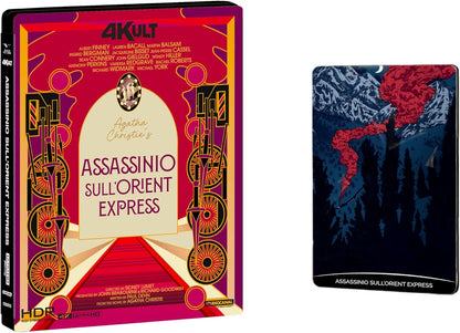 Blu-Ray 4K Uhd Assassinio Sull'Orient Express (1974) (4K Ultra Hd + Blu-Ray Hd