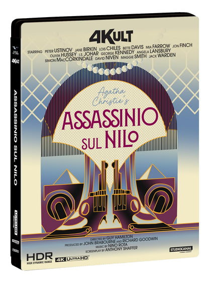 Blu-Ray 4K Uhd Assassinio Sul Nilo (1978) (4K Ultra Hd + Blu-Ray Hd