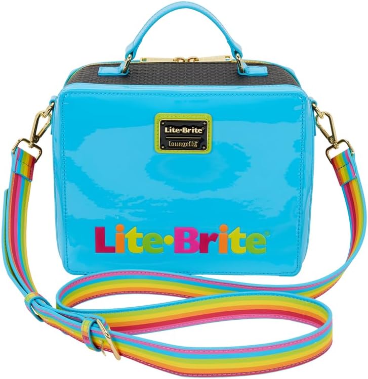 Hasbro By Loungefly Crossbody With Coin Bag Lite Brite