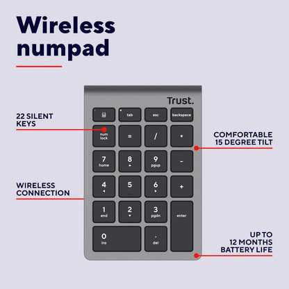 Xalas Wireless Numpad