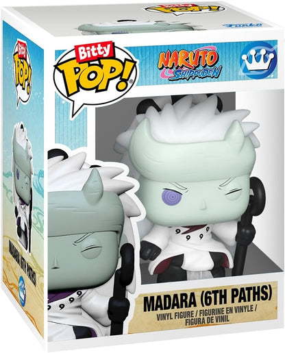 Funko Bitty Pack: Naruto - Battles and A Surprise Mystery Mini Figure - 0.9 Inch (2.2 Cm) - Naruto Shippuden Collectable - Stackable Display Shelf Included - Gift Idea - Party Bags Stocking