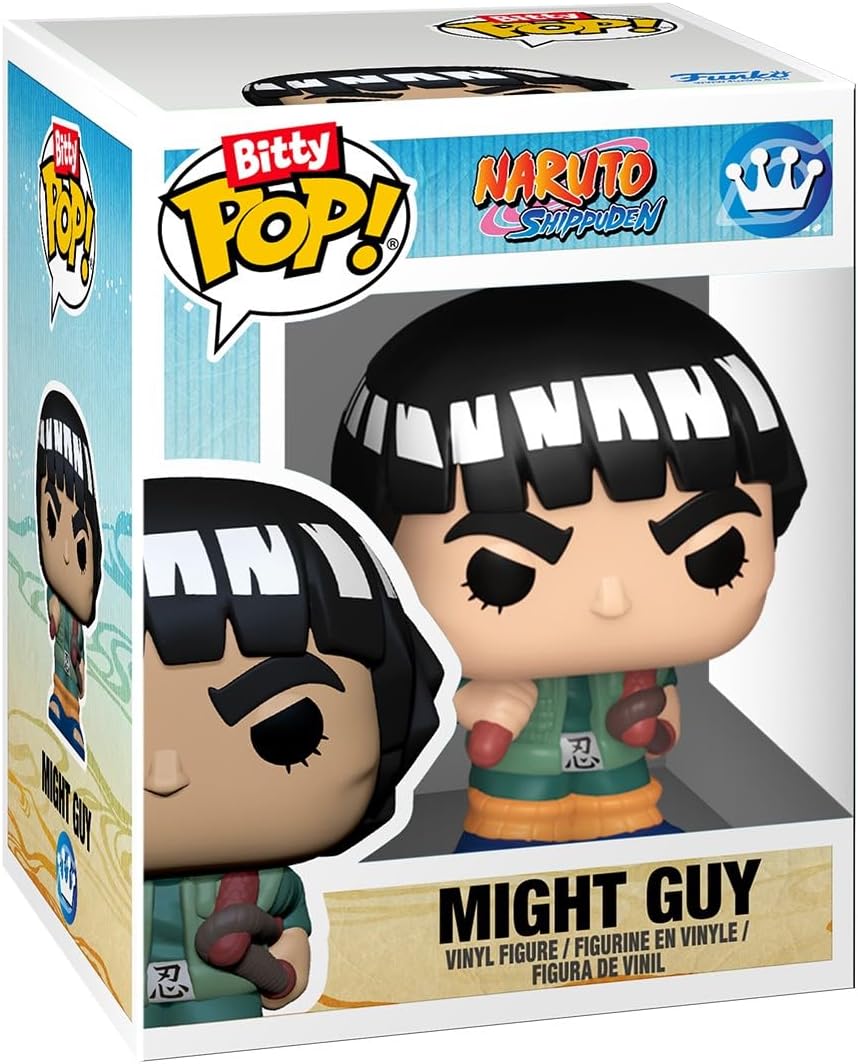 Funko Bitty Pack: Naruto - Battles and A Surprise Mystery Mini Figure - 0.9 Inch (2.2 Cm) - Naruto Shippuden Collectable - Stackable Display Shelf Included - Gift Idea - Party Bags Stocking
