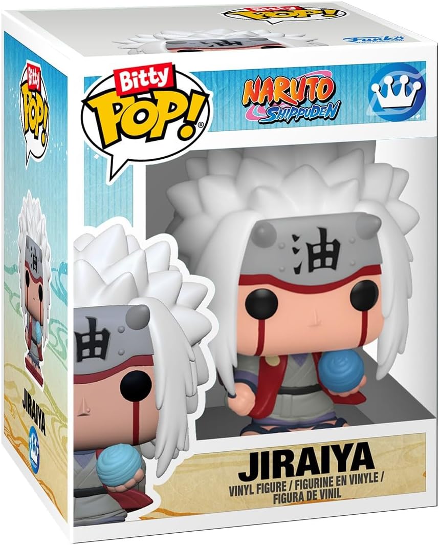 Funko Bitty Pack: Naruto Shippuden - Team 2 and A Surprise Mystery Mini Figure - 0.9 Inch (2.2 Cm) Collectable - Stackable Display Shelf Included - Gift Idea - Party Bags Stocking - Cake Topper