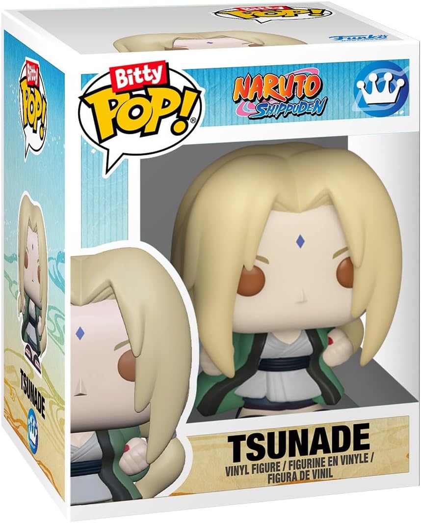 Funko Bitty Pack: Naruto Shippuden - Team 2 and A Surprise Mystery Mini Figure - 0.9 Inch (2.2 Cm) Collectable - Stackable Display Shelf Included - Gift Idea - Party Bags Stocking - Cake Topper