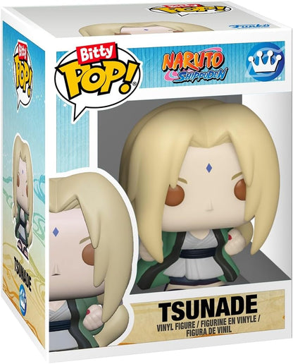 Funko Bitty Pack: Naruto Shippuden - Team 2 and A Surprise Mystery Mini Figure - 0.9 Inch (2.2 Cm) Collectable - Stackable Display Shelf Included - Gift Idea - Party Bags Stocking - Cake Topper