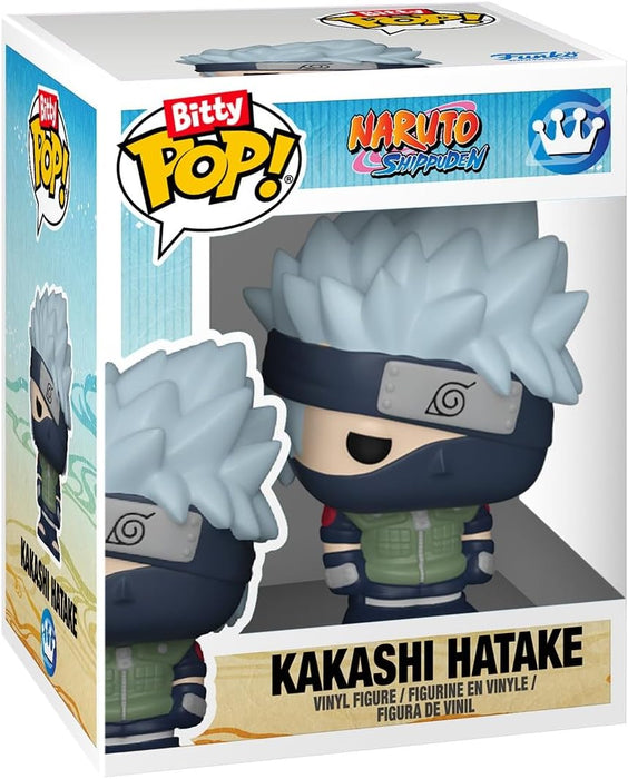 Funko Bitty Pack: Naruto Shippuden - Team 7-1/6 Odds for Rare Chase Variantand A Surprise Mystery Mini Figure - 0.9 Inch (2.2 Cm) Collectable - Stackable Display Shelf Included - Gift Idea