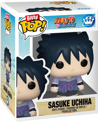 Funko Bitty Pack: Naruto Shippuden - Team 7-1/6 Odds for Rare Chase Variantand A Surprise Mystery Mini Figure - 0.9 Inch (2.2 Cm) Collectable - Stackable Display Shelf Included - Gift Idea
