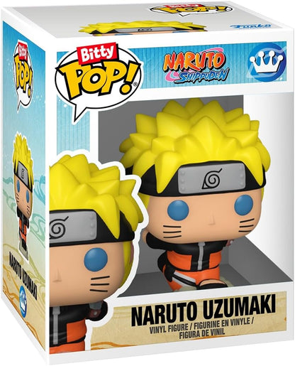 Funko Bitty Pack: Naruto Shippuden - Team 7-1/6 Odds for Rare Chase Variantand A Surprise Mystery Mini Figure - 0.9 Inch (2.2 Cm) Collectable - Stackable Display Shelf Included - Gift Idea